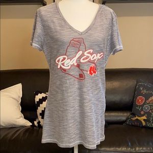 Boston Red Sox V-Neck Genuine MLB TShirt